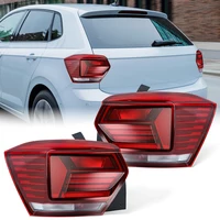 Luz de freno de parachoques trasero para VW Polo 2019 2020 2021 2022 2023 luz trasera Hatchback lámpara de señal de giro accesorios de coche sin bombilla