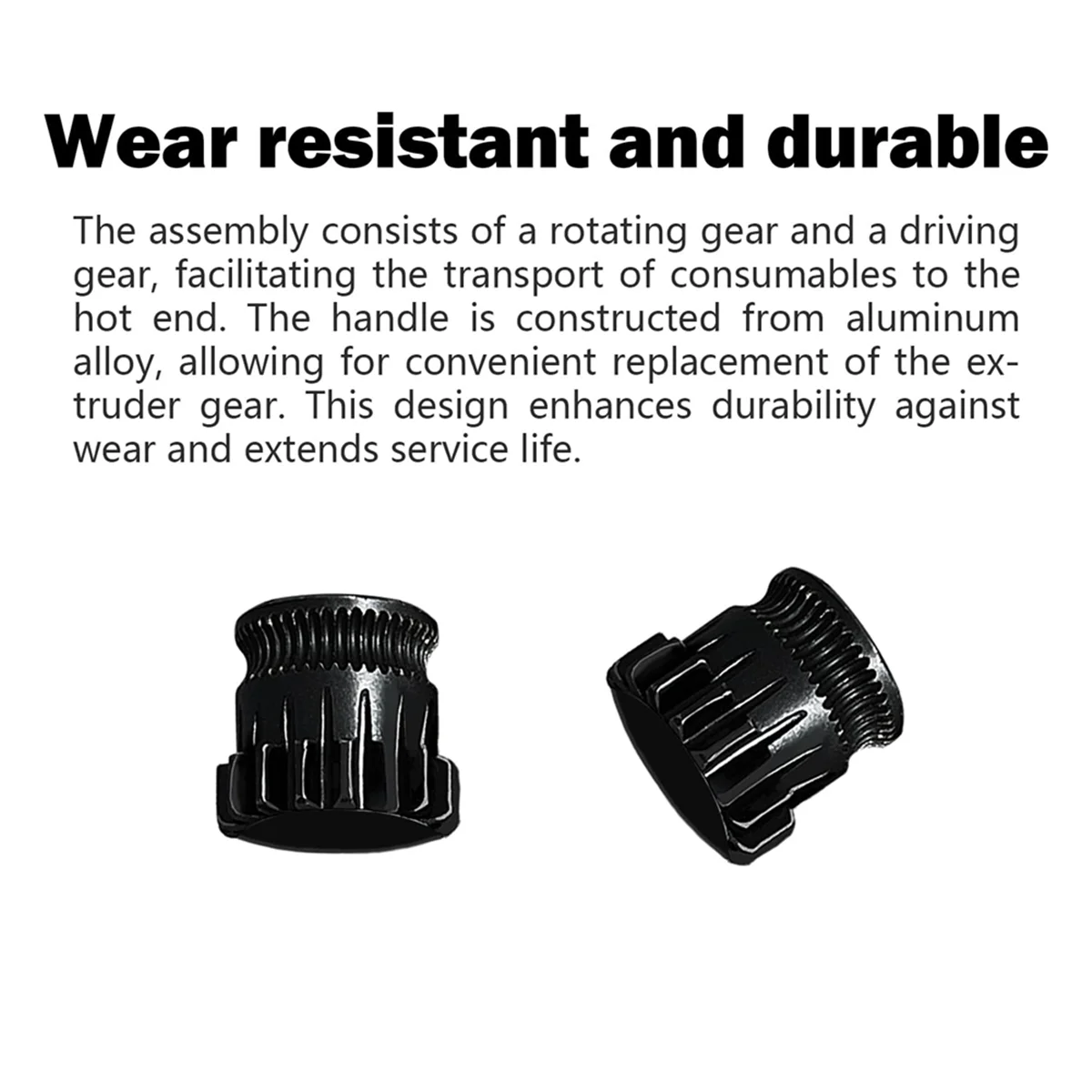 2026 جديد + مجموعة تروس الطارد محمل تروس محرك مزدوج ، جزء البثق Hotend رأس الطباعة للمغامر 5 متر/5 متر Pro