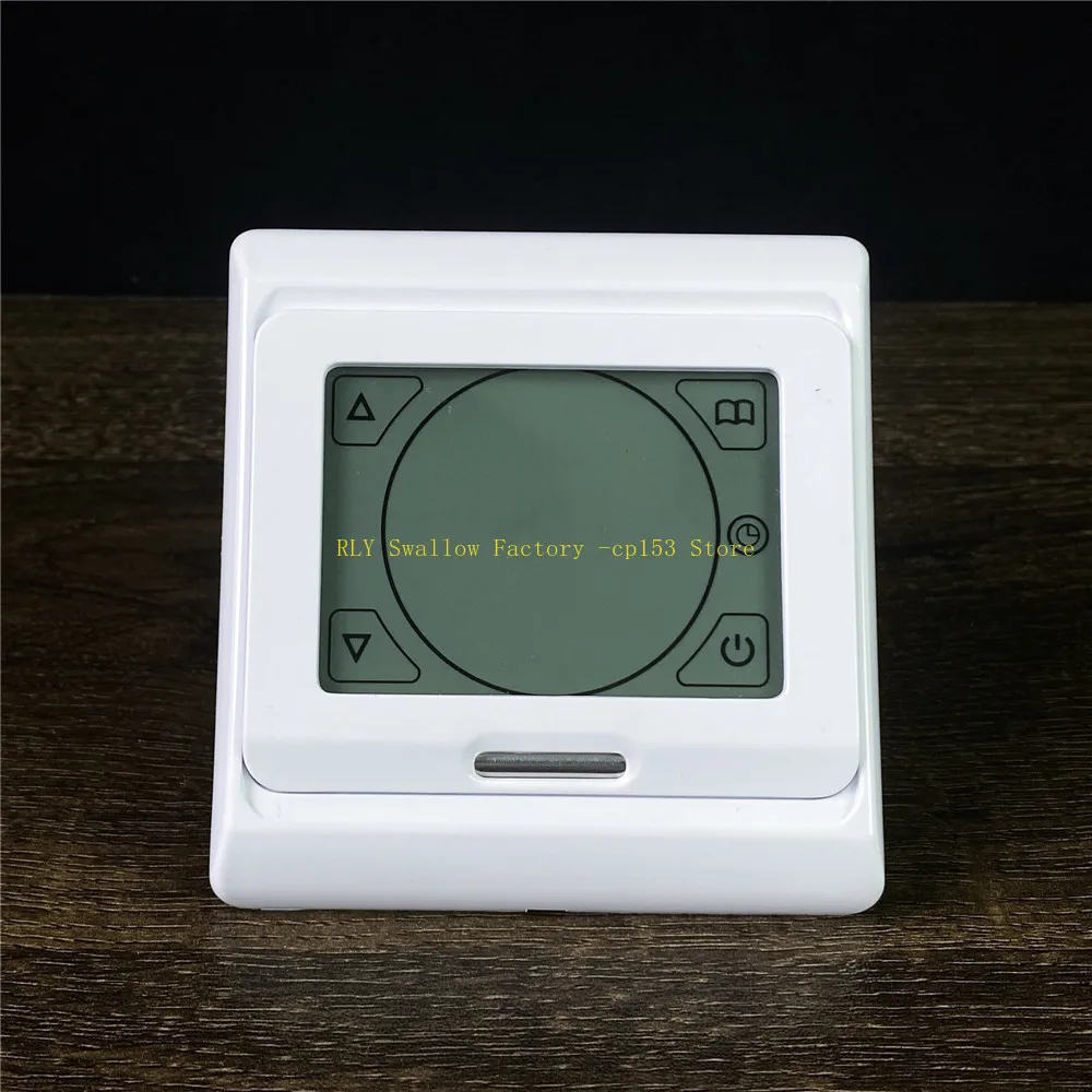 E91 touch screen weekly programming heating thermostat electric heating 16A electric floor heating with 3 meters sensor