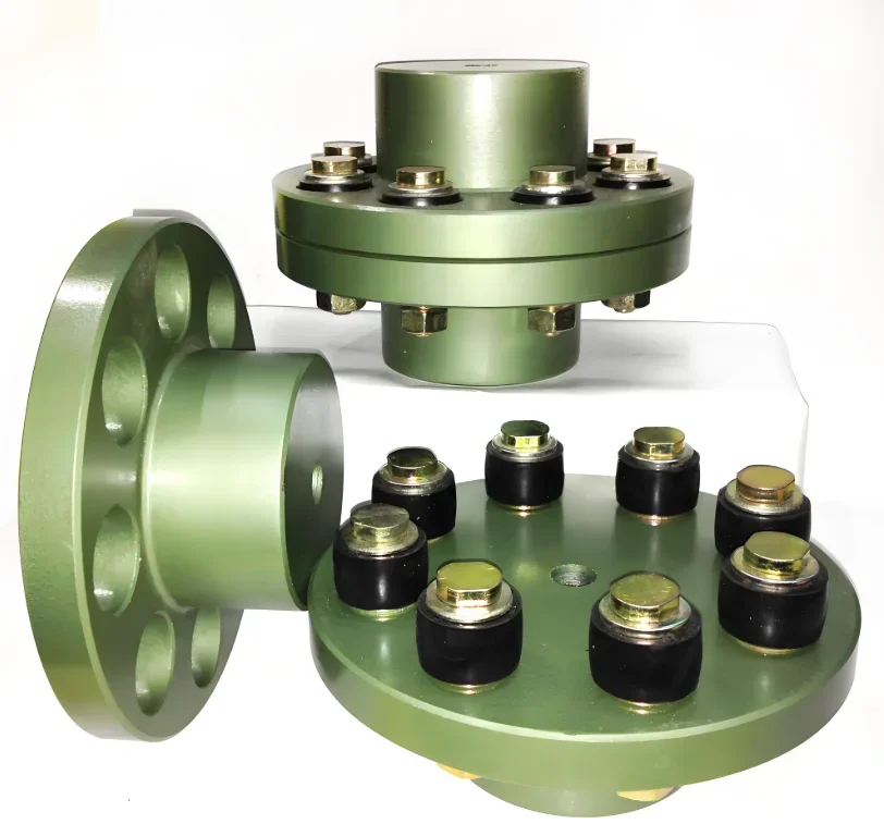 Professional Quality Maximum Speed 4500 RPM Standard Material Buna-N 80 Shore-A Flexible Bushing Pin Coupling