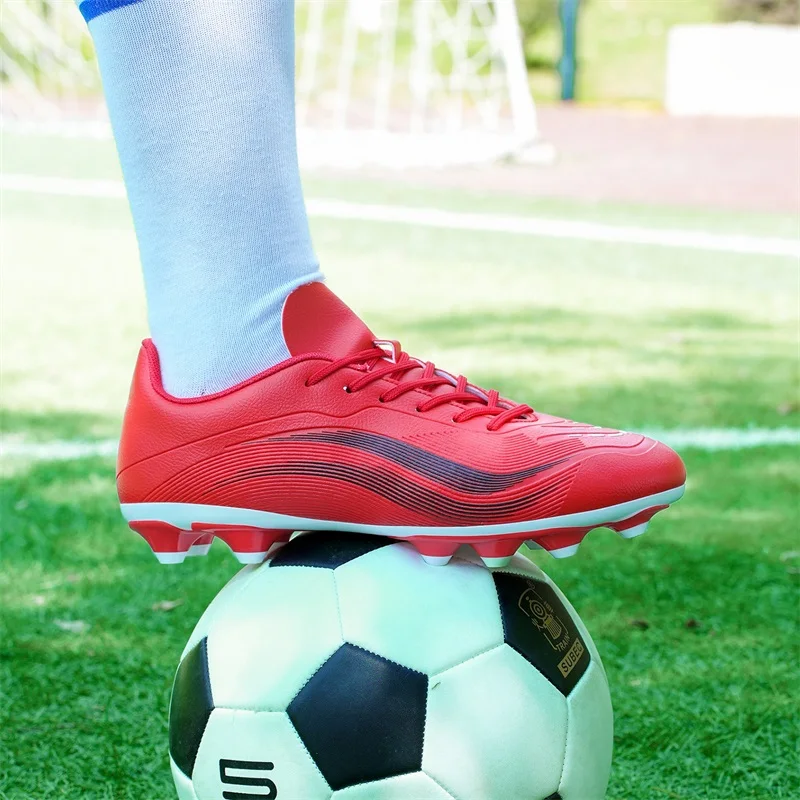 Mens Soccer Shoes Turf  Football Cleats TF Grass Ground Sneakers Futsal Sports Training Indoor Outdoor Match Anti Slip