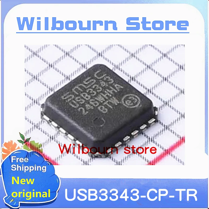 

10PCS~50PCS/LOT USB3343 USB3343-CP USB3343-CP-TR QNF24 100% New original stock