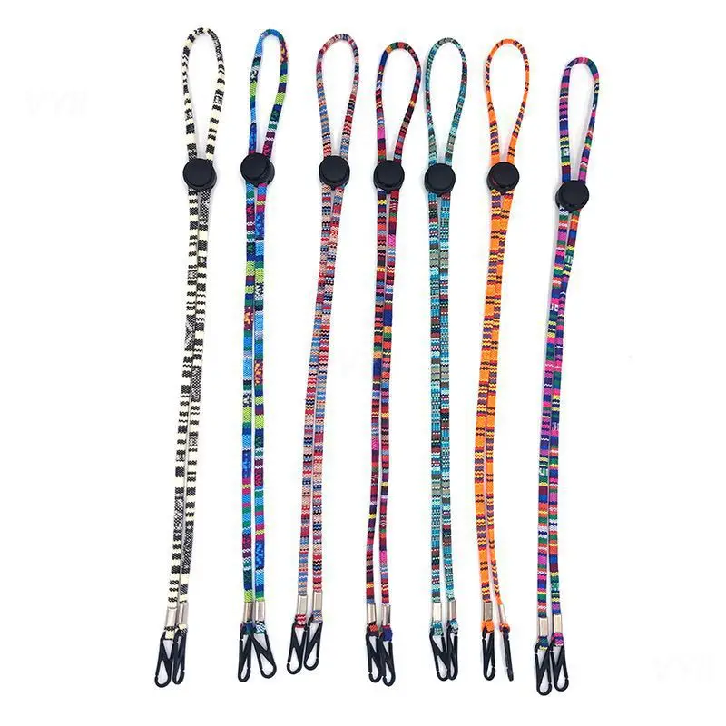 Glasses Rope Unique Ethnic Design Adjustable Anti-loss Rope For Kids Hat Windproof Rope Ethnic Fashion Popular Choice Convenient