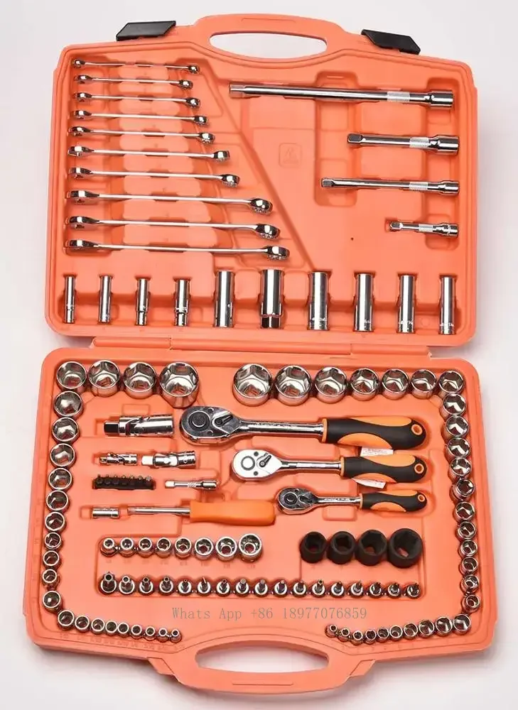 120pcs Socket Wrench Spanner Set Hand Tools Set