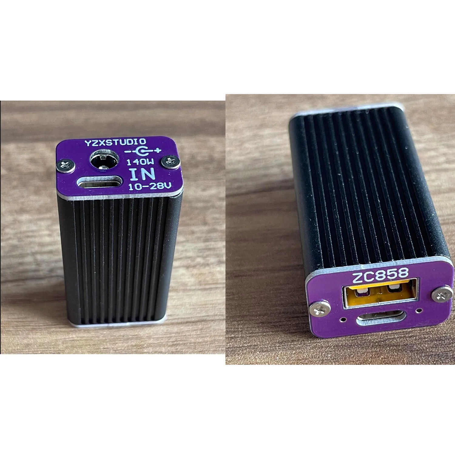 Imagem -04 - Adaptador de Alimentação para Notebook de Carregamento Rápido Carregador de Carro Usb tipo c Super Vooc65w Scp 5525 12v 20v 24v dc para pd 140w 7a