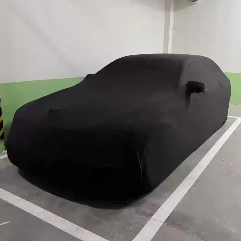 Custom Size Luxury Auto Body Cover Breathable Velvet Stretch High Elastic UV Protection 99% Rejection Car Protector Universal