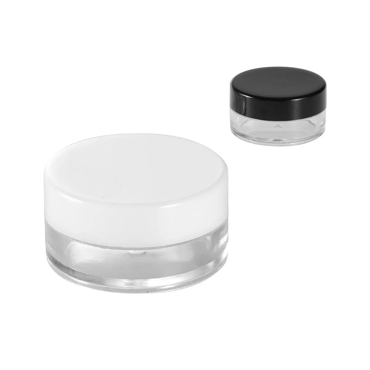 

Набор из 50 многоразовых герметичных дорожных флаконов 5G для кремов, косметических пробников, шампуня и кондиционера