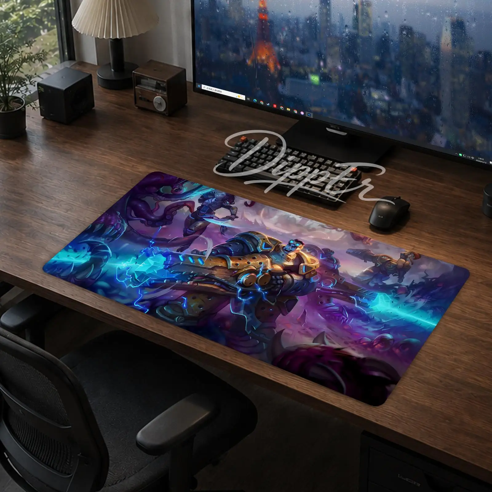 

A-Tibia Mouse Pad Office Large Desk Mat Gaming Mousepad Rubber Bottom Non-Slip Cushion 900X400