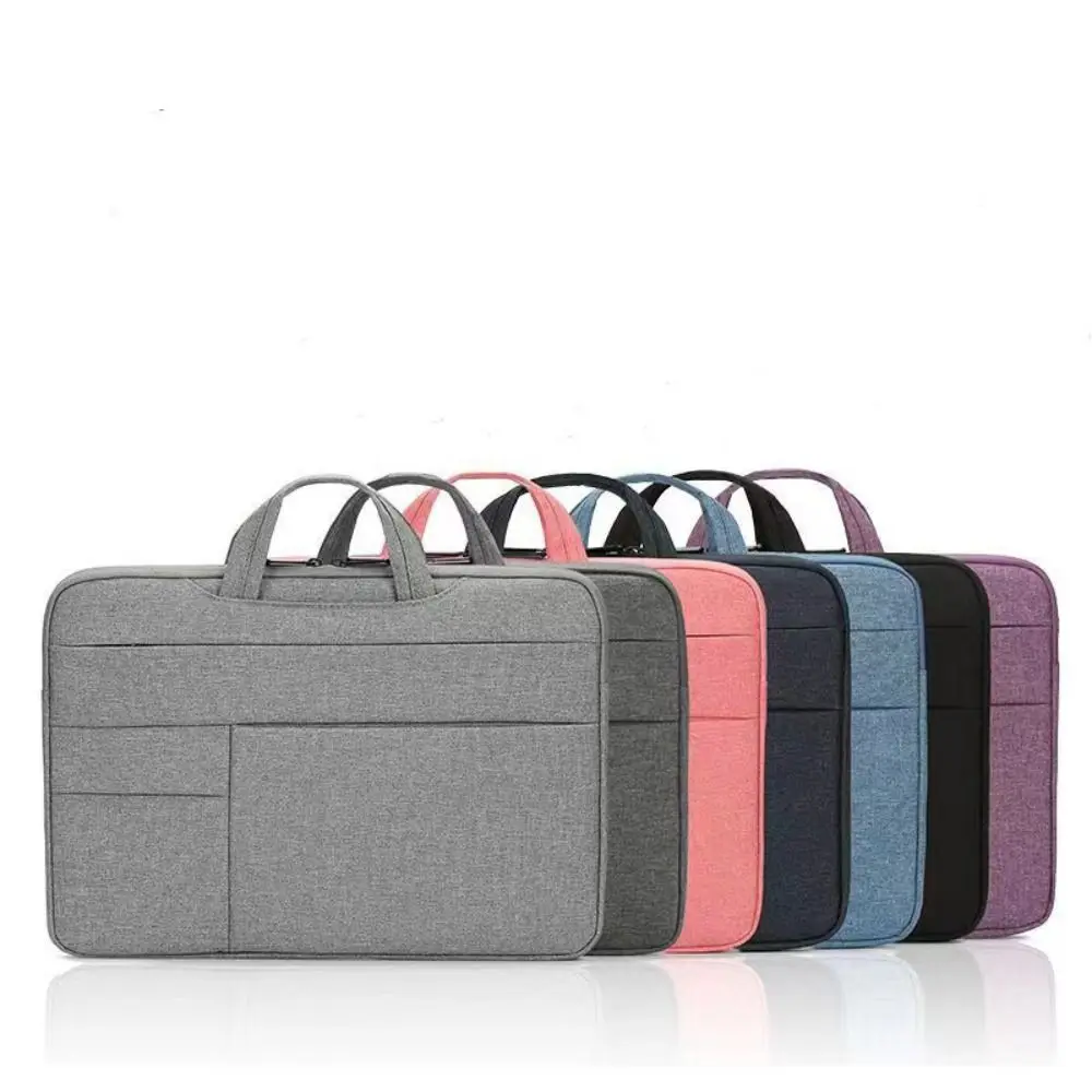 

Water-resistant Laptop Bag Sleeve 15.6 Inch Compact Design Notebook Pouch Padded Protection Universal Laptop Case Business