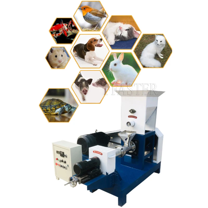 Industrial Cheap Fish Animal Feeding Pallet Food Pellet Manufacturing Machine High Efficiency Feed Processing Machines