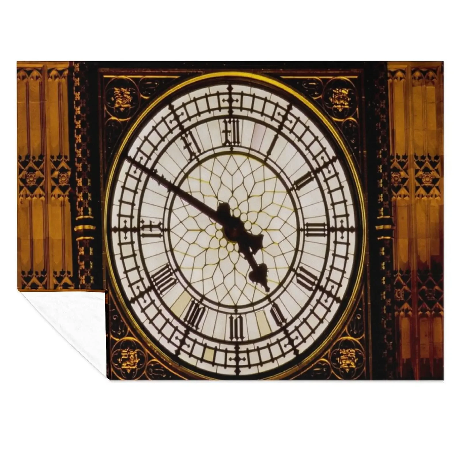 

Big Ben London Throw Blanket Soft Plush Plaid Soft Big Warm decorative Blankets
