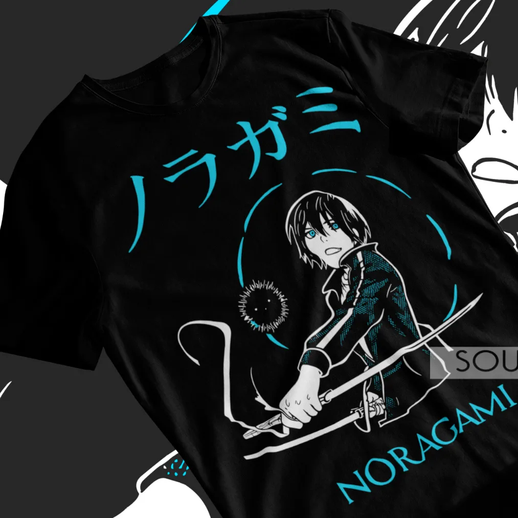 

Noragami God of Calamity T-Shirt Noragami Yato Anime Manga Shirt Soft Tee