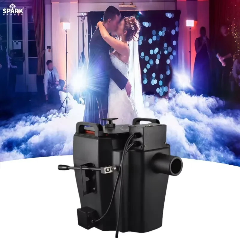 SP 6000W Dry Ice Fog Machine Low Lying Smoke Maker Atmosphere Equipment for Party Stage Wedding Event Special Effects