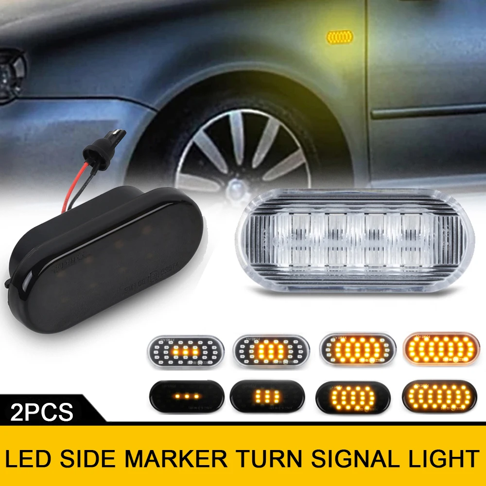 2Pcs For VW Up Vento Sharan Rabbit GTI R32 Polo Passat Lupo Jetta Golf Fox Caddy Bora Beetle Amarok Front LED Turn Signal Light – Avaliação e Recomendação