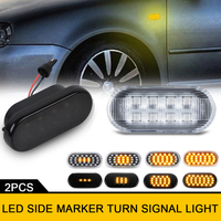 2Pcs For VW Up Vento Sharan Rabbit GTI R32 Polo Passat Lupo Jetta Golf Fox Caddy Bora BeetleAmarok Front LED Turn Signal Light