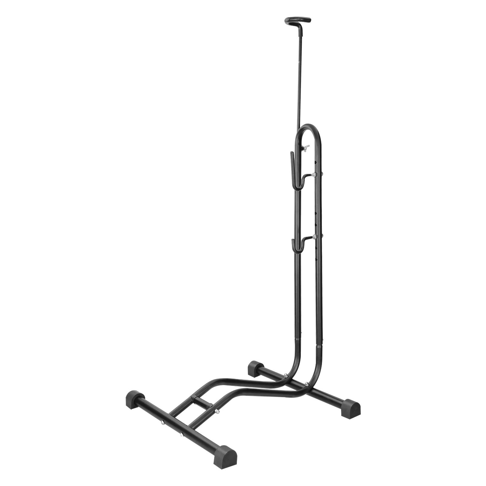 Upright Bike Stand Freestanding Indoor Bike Storage Rack Safe Secure Bicycle Floor Stand, Vertical And Horizontal Bike Holder