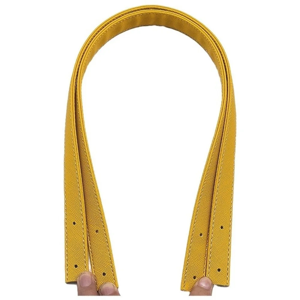 Durable 2pcs Bag Straps PU Leather 60cm Length Shoulder Bag Strap Detachable Replacement Bag Accessories For Bags