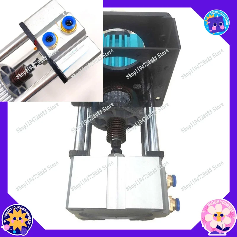 

BT30 Unpowered Spindle, Cylinder Pneumatic Semi-Automatic Tool Changer Spindle Suitable for Engraving and Drilling Tools