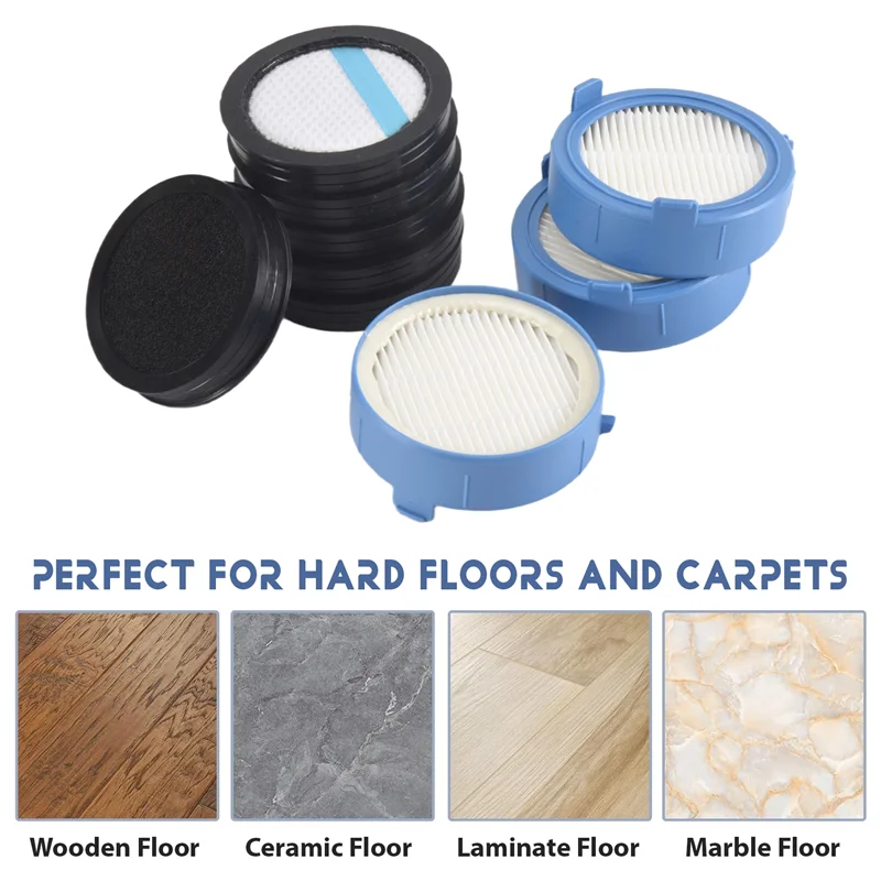 مجموعة فلاتر HEPA المتينة للمحرك المسبق للمكنسة الكهربائية اللاسلكية AEG ASKW4 - للمكنسة الكهربائية اللاسلكية AEG 8000