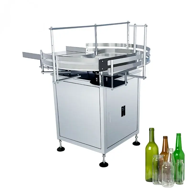 

High-Speed Automatic Rotary Accumulation Table Round Plastic Glass Bottle Unscrambler Auxiliary Packaging Machines