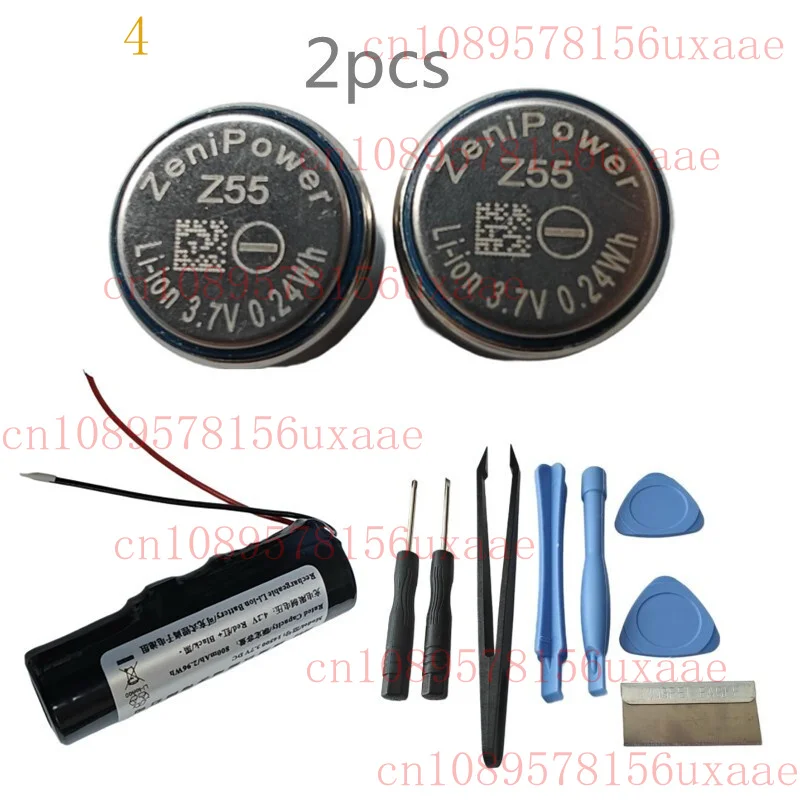 

2 шт. ZeniPower Z55 1254 + чехол-аккумулятор для Sony WF-SP900 WF-1000XM3 гарнитура XMSJ