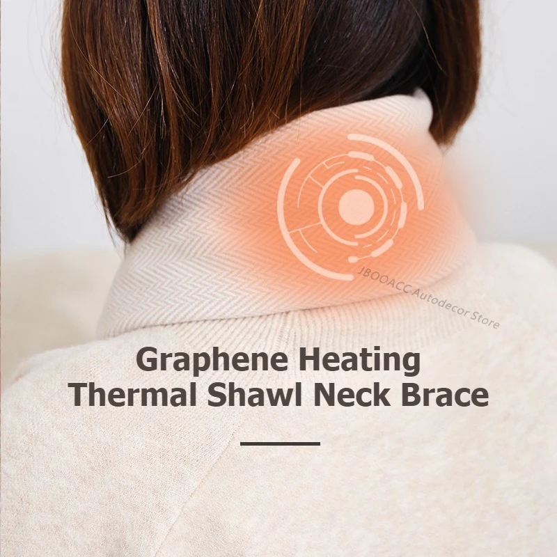 Motorcycle Neck Tubes 3 Gears USB Powered Heating Balaclavas Electric Heat Scarf Smart Winter Scarf Shawl Cycling Accessories 3
