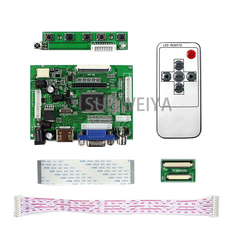 Imagem -03 - Monitor do Painel Lcd Hdmi e Placa de Controle de Vga Painel do Motorista Claa070ma0acw 70 Claa070ma0acw 800x600 Original