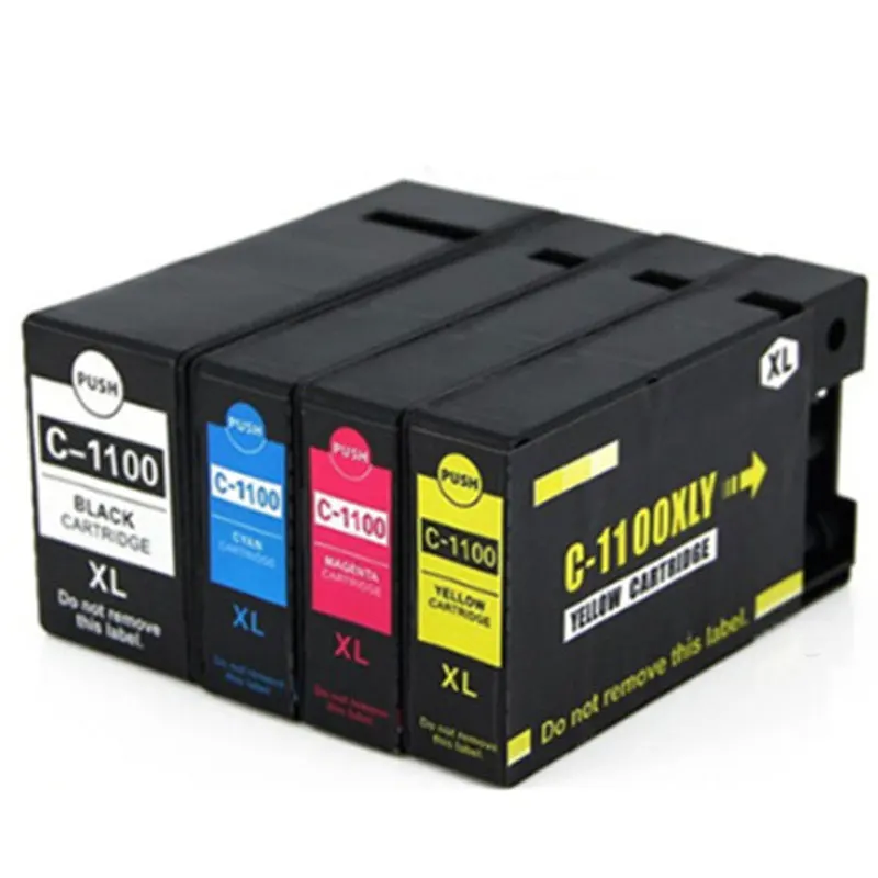 Para impressora Canon PGI1100 PGI-1100 cartucho de tinta compatível para impressora Canon MAXIFY MB2010 MB2110 MB2710