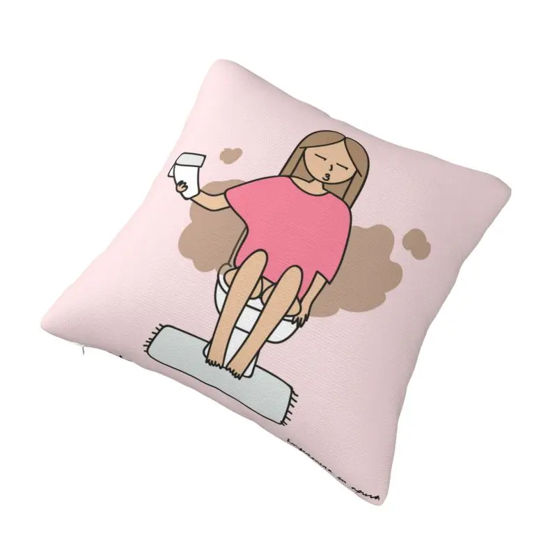 Custom Funny Cartoon Nurse Throw Pillow Covers Health Care Nursing Doctors Cushion Cover Decoration Salon Square Pillowcase