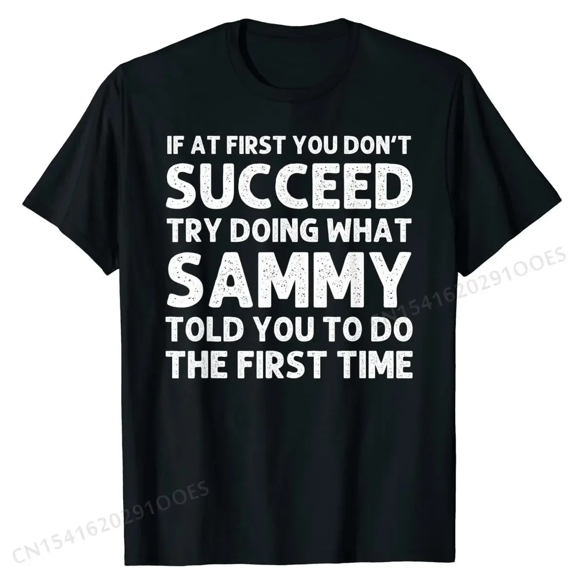 SAMMY Gift Name Birthday Funny Christmas Joke T-Shirt Prevailing comfortable Top T-shirts Cotton Mens Tops Tees comfortable