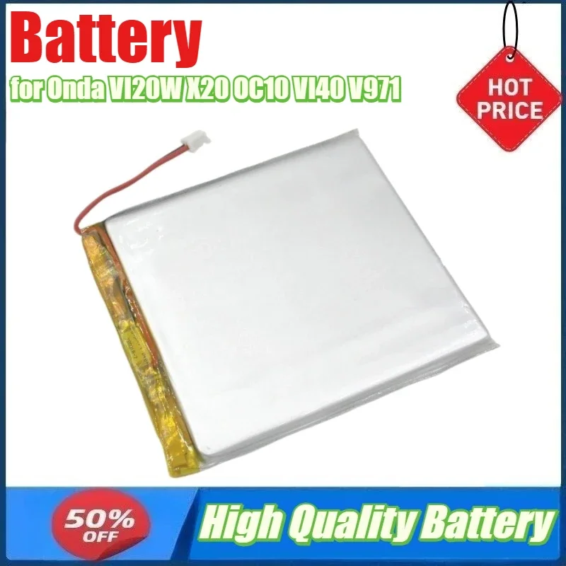 Аккумулятор для Onda VI20W X20 OC10 VI40 V971 V10 Pro Аккумулятор для планшетного ПК