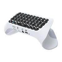 Gaming Ps5 Wireless Keyboard Controller with Built-in Speaker Bluetooth-compatible Gamepad Mount Qwerty for Ps5