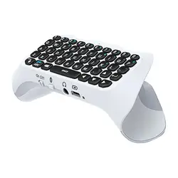 Gaming Ps5 Wireless Keyboard Controller with Built-in Speaker Bluetooth-compatible Gamepad Mount Qwerty for Ps5