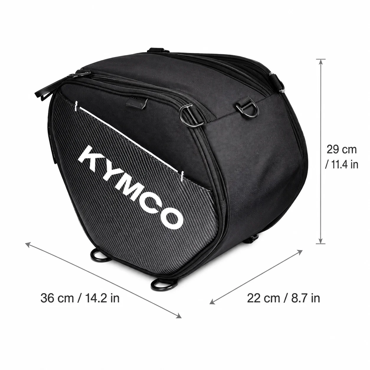 Motorcycle Tunnel Bag For Kymco AK550 Scooter Seat Storage Bag Waterproof Under Seat Organizer Accessories