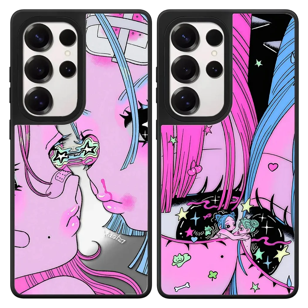 603138 Mirror Magnetic Case: Compatible with Samsung Galaxy S23 U S24U S25 S26 Ultra S25+ S26 Plus Shell