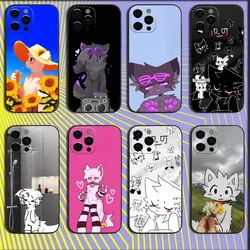 Cute B-Boykisser Phone Case For iPhone 16,15,14,13,12,11,Pro,X,XS,Max,XR,Plus,Mini Soft Black Cover