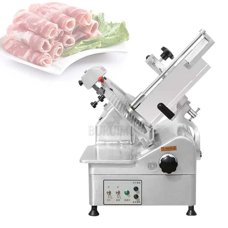 

Automatic Stainless Steel Electric Freezing Meat Slicer Cut Lamb Roll Mutton Beef Sausage Bacon Flaker Forming Making Machine