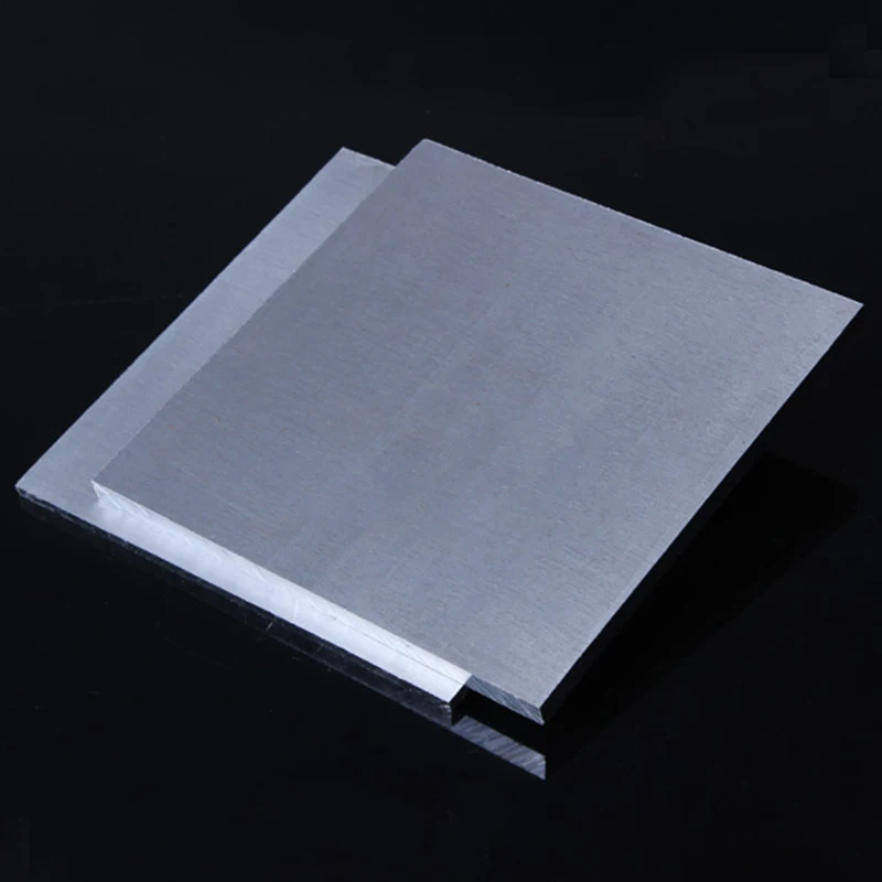 1060 Pure Aluminum Plate Thickness 0.5/0.8/1/1.5/2/3/4/5mm Aluminum Alloy Sheet Laser Cutting Custom 100x100/200x200/300x300mm