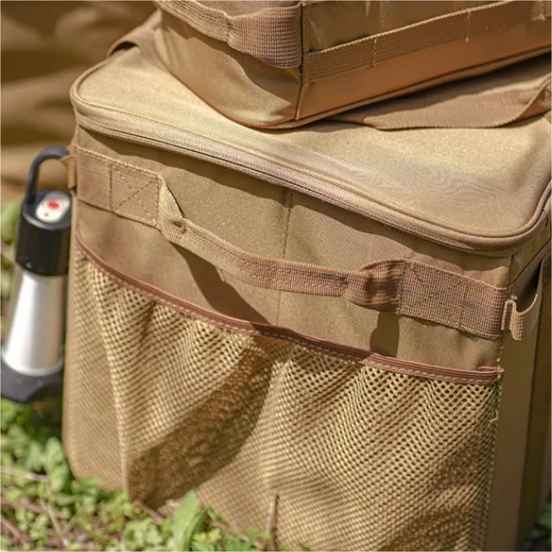 Outdoor Camping Storage Bags Large Cookware Bag Waterproof Handbag Tableware Storage Bag Portable Multifunctional Picnic Bag