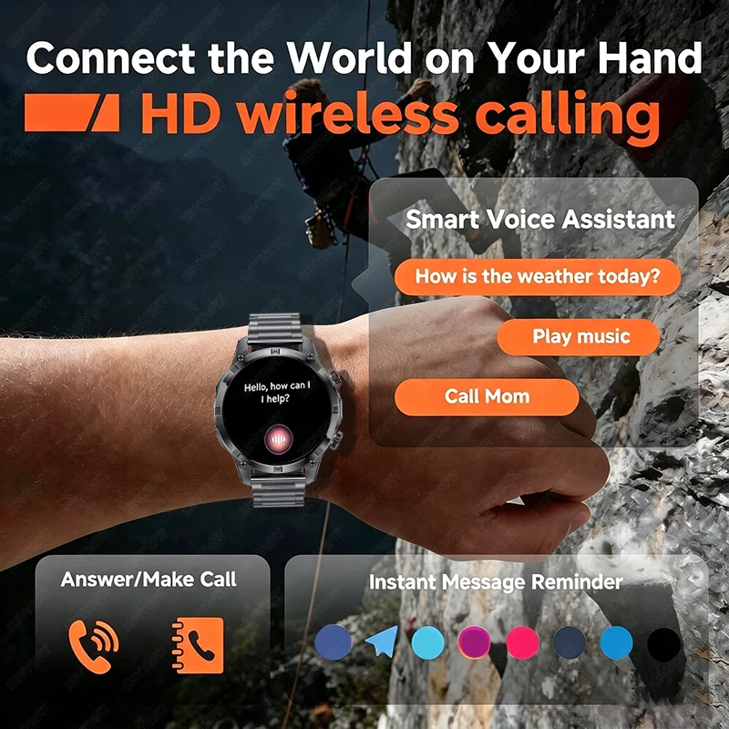 2026 New Bluetooth Call Smartw - Smartwatch Health Watches For Men recension och pris