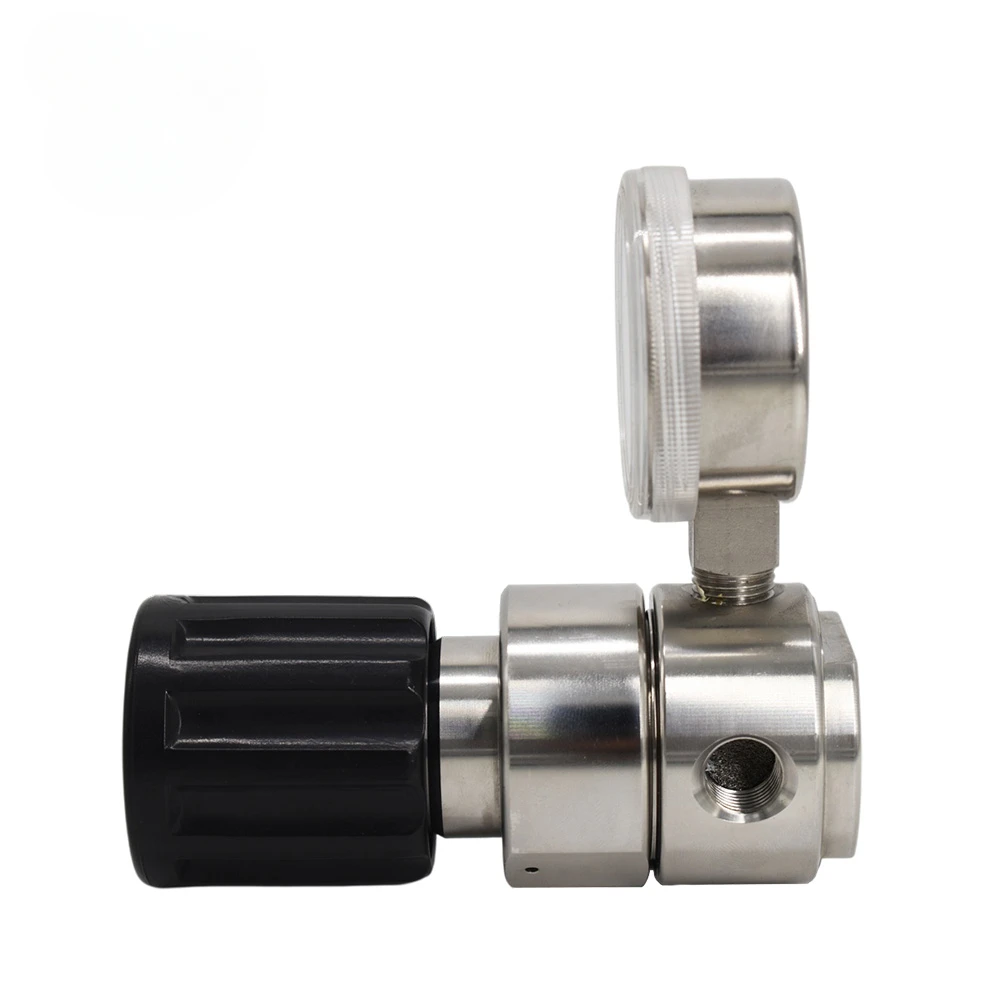 316L Back Stainless Steel Pressure Valve air nitrogen co2 ammonia oxygen Gas high Pressure Regulator