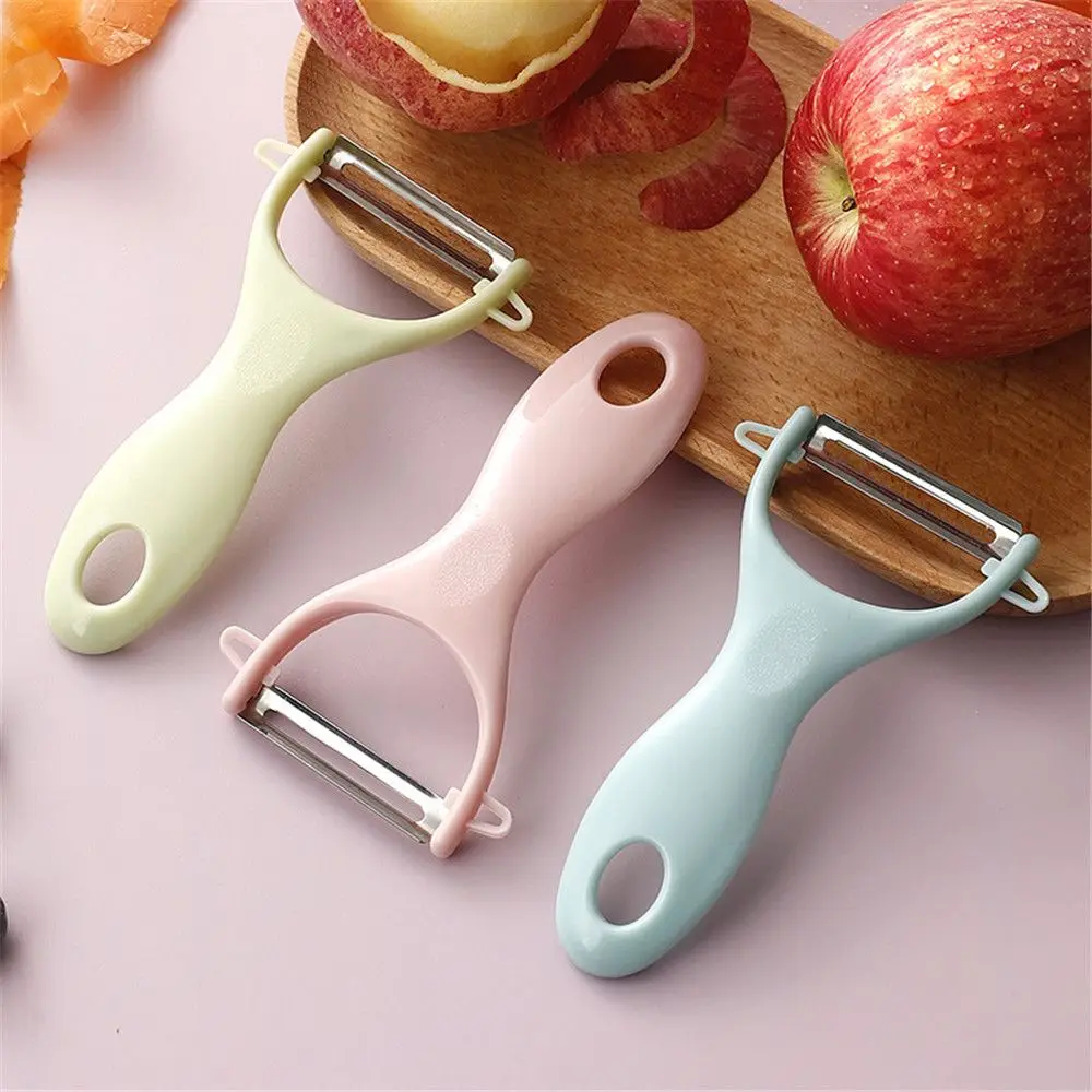 Home & Living Kitchen Gadgets Fruit &Vegetable Tool Planer Stainless Steel Cucumber Slicer Potato Peeler