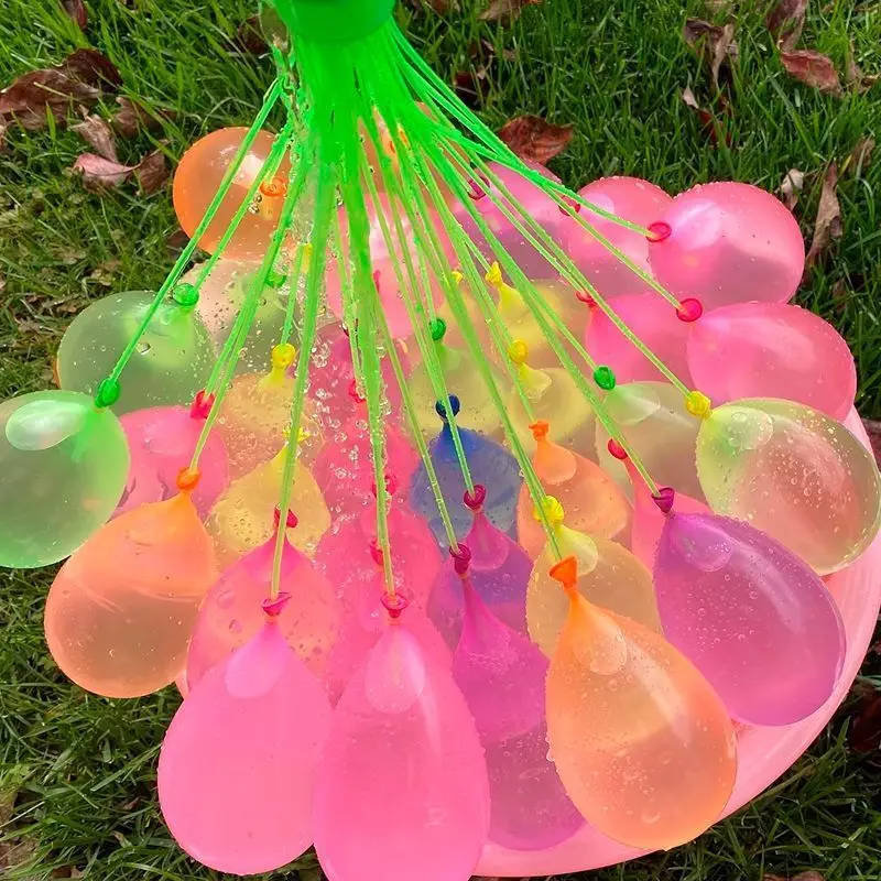111/555-teiliges Sommer-Wasserballon-Set aus Latex für Pool-, Strand- und Outdoor-Partys, Spaß mit wassergefüllten, aufblasbaren Bällen – Detail 7