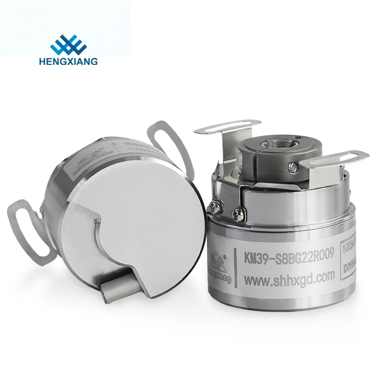 10mm blind shaft 6000 rpm binary absolute encoder 16 bit multi turn rotary encoder for servo motor motion control