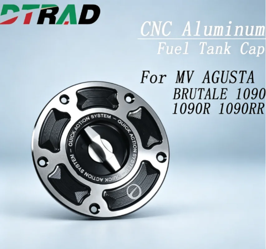 DTRAD New Motorcycle Quick Release Fuel Tank Cap For MV AGUSTA BRUTALE 1090/R/RR 1078 RR Keyless Petrol Tank Cap Modified Parts