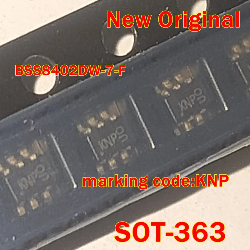 

10pcs to 1000pcs BSS8402DW-7-F SOT-363 New Original marking code:KNP COMPLEMENTARY PAIR ENHANCEMENT MODE FIELD EFFECT TRANSISTOR