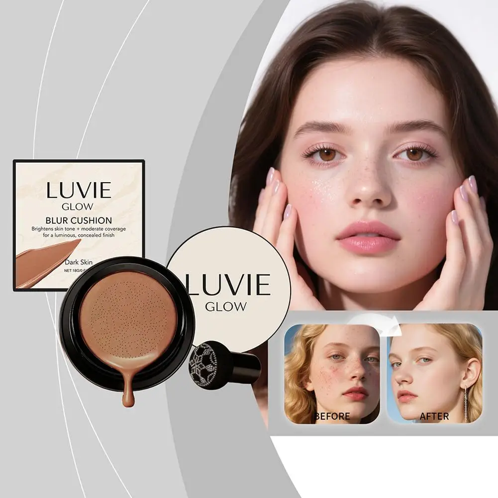 Hydraterende Paddestoel Luchtkussen BB Cream Waterproof Brightening Foundation met Concealer Koreaanse dagelijkse make-upbasis