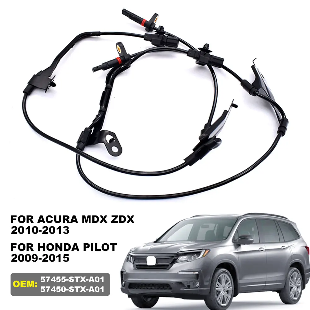 

Датчик скорости переднего левого/правого колеса ABS для Acura MDX ZDX 2010-2013 для Honda Pilot 2009-2015 57455-STX-A01 57450-STX-A01