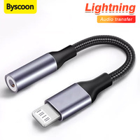 Lightning To 3 5 MM Jack AUX Cable Adapter For iPhone 12 13 14 Pro Adapter Headphone Connector Audio Splitter iphone accessories
