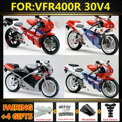 オートバイフェアリングキット,ボディキット,ホンダvfr400,nc30 1988 - 1992 1989 1990 1991,vfr 400 mc30 88 89 90 91,92